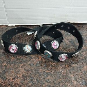 Sleek Black Belt with Ergonomic Design